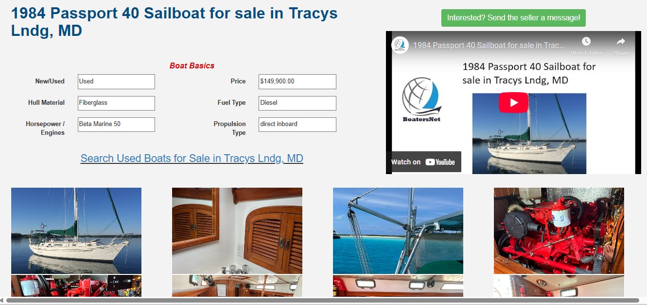 sample boat ad